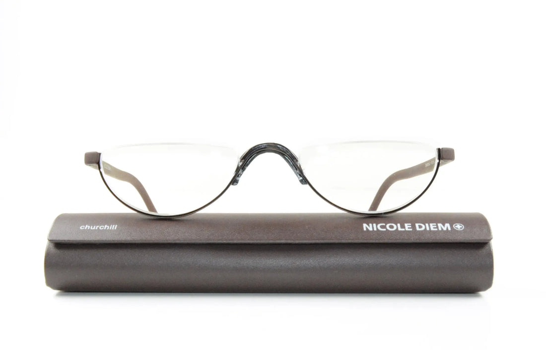 Lesebrille Churchill Braun NICOLE DIEM