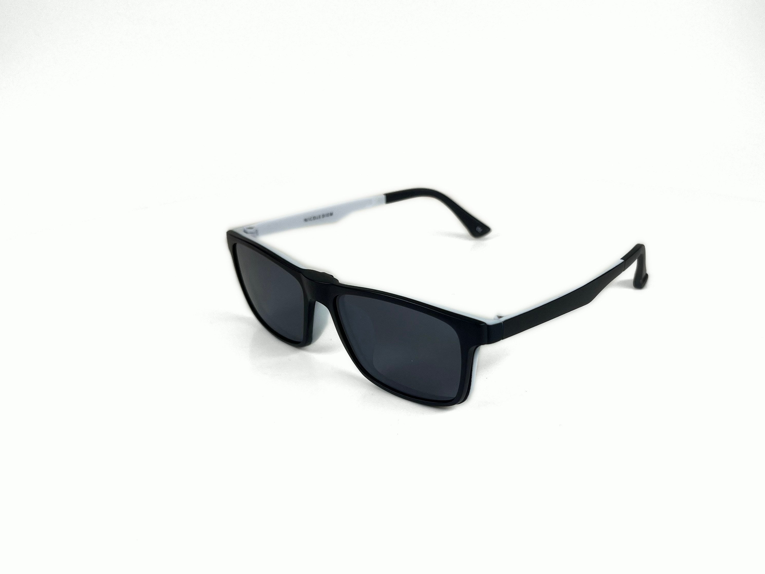 Brille mit Sonnenclip ND 8201